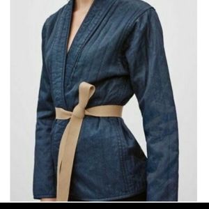 Aritzia TNA Quilted Patterned Kimono Jacket Size S
